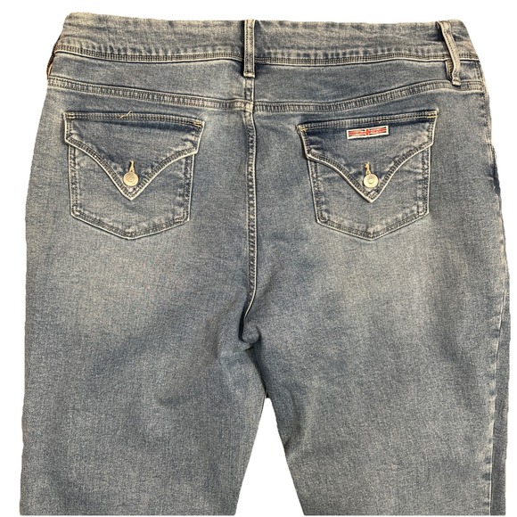 Womens‎ Hudson Size 16 Medium Wash Straight Jeans High Rise - Picture 3 of 8